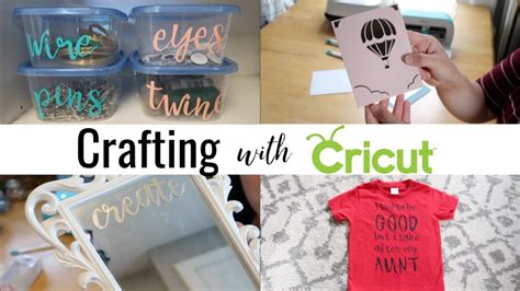 Easy Cricut Joy Projects Crafting Craft With Cricut Youtube