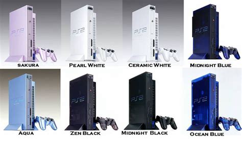 Playstation 2 The Database For All Console Colors And Variations