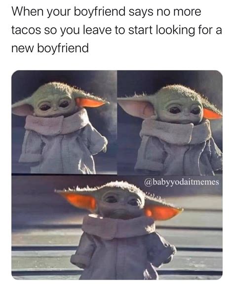 Baby Yoda Memes About Boyfriend