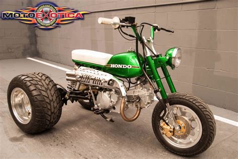 Moped shop run by beamer wilkins, and lester chiu of the moped army branch acr. 1972 Honda Mini Trail Bike | Gas monkey garage, Bike, Bike ...