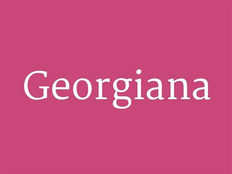 All of them are available on. Georgiana - from the collection "Huge List of Baby Girl's ...