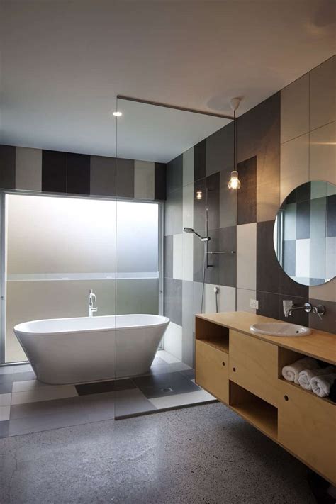 Dark decor interiors with creative lighting solutions, modern furniture inspiration, a glass wall bathroom, umber accent decor &am. Modern Architecture versus Vintage Interior