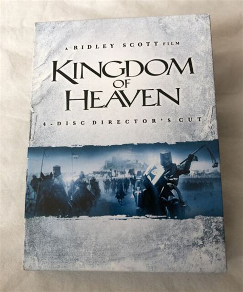 I think we could say this is the director's cut, it being my favorite version. Kingdom of Heaven (DVD, 2006, 4-Disc Set, Directors Cut ...