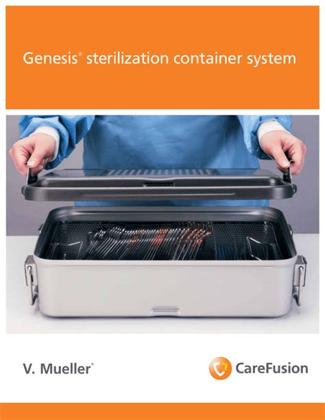 Genesis Sterilization Container System
