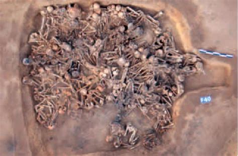 Prehistoric Disaster Nearly 100 Bodies Found Stacked In Ancient House