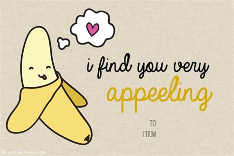10 Printable V Day Cards With Food Puns So Bad Theyre Almost Good