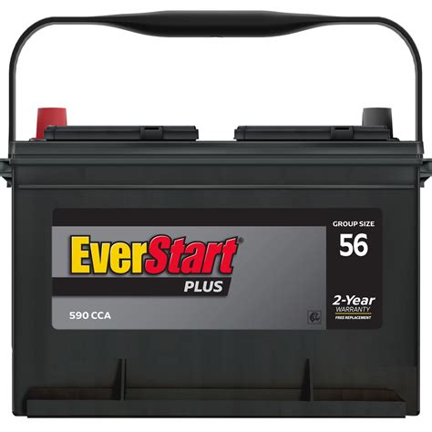 Buy Everstart Plus Lead Acid Automotive Battery Group Size 56 12 Volt