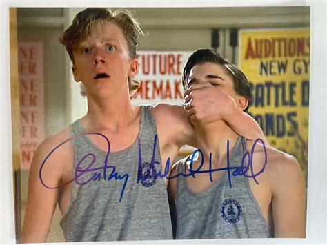 Anthony Michael Hall Photo 8x10 Signed By Anthony Michael Hall