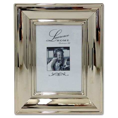 710446 Wide Silver Metal Elegance 4x6 Picture Frame