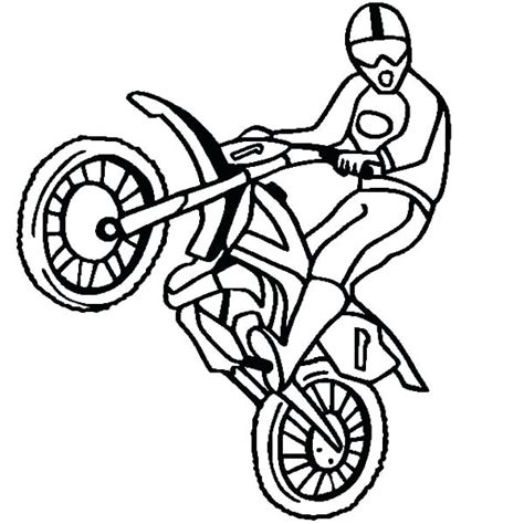 Dirt Bike Drawing Step By Step Free Download On Clipartmag