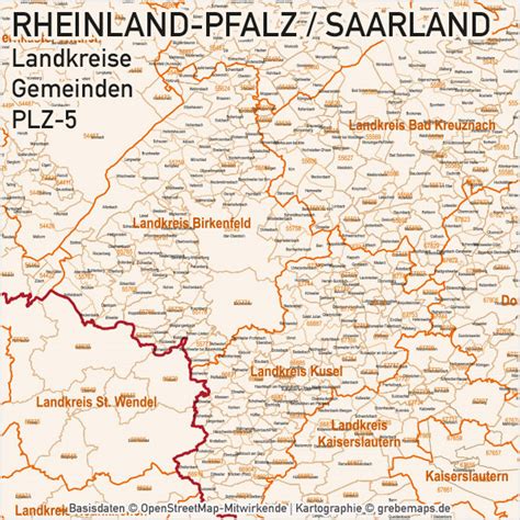 23 landkreise in nrw von überschwemmungen betroffen. Rheinland-Pfalz / Saarland Vektorkarte Landkreise ...
