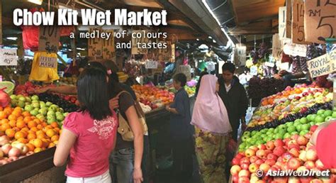 A market, or marketplace, is a location where people regularly gather for the purchase and sale of provisions, livestock, and other goods. Chow Kit Wet Market Photos | Mercado