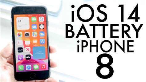 Ios 14 Battery Life On Iphone 8 Review Youtube