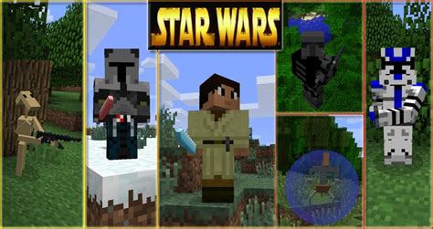 This mod extends its functions. Star wars mod and map pack update #2 Minecraft Project