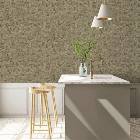 Kinetic Wallpaper Brass By Anthology 111154