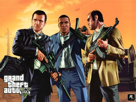 Gta 5 The Trio Grand Theft Auto Artwork Grand Theft Auto Games