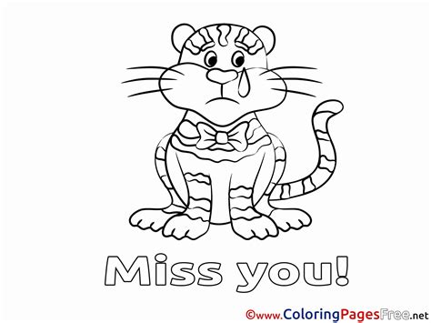 These are the emotions that just break us and make us feel so for this we have made some fresh we/i miss you coloring pictures for free to download and print. I Miss You Coloring Pages Unique 8 We Will Miss You ...