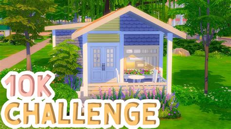 10k Challenge ♡ The Sims 4 Speed Build Youtube