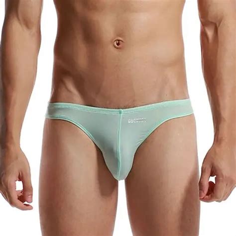 מוצר 2pcslot Super Sexy Mens Sheer Swimwear Usually Underwear Andbeach Shorts Briefs Man