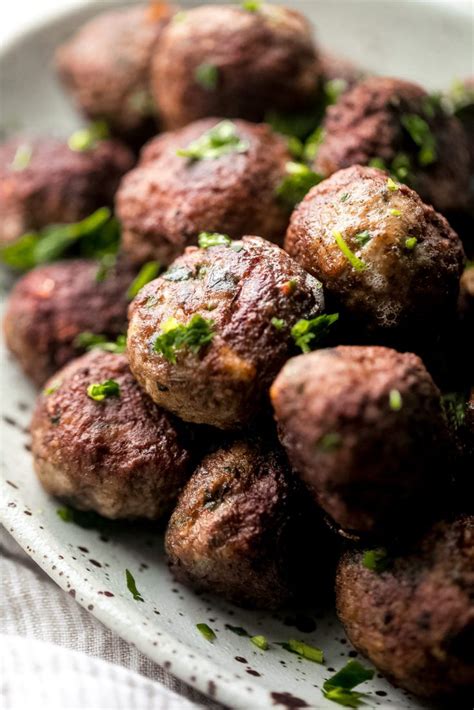 Greek Meatballs Keftedes Recipe Little Spice Jar