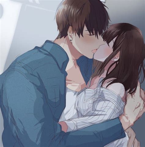 Pin By Elena Nigelskaja On Fan Art Anime Couple Kiss Anime Love