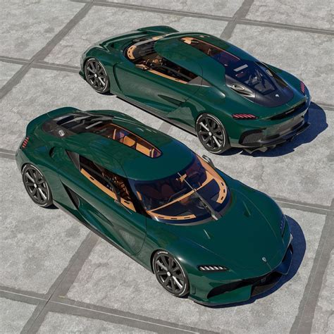Green Gemera Elegant Sportscar Koenigsegg