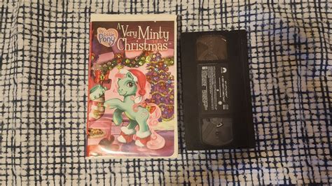 Opening To My Little Pony A Very Minty Christmas 2005 Vhs Youtube