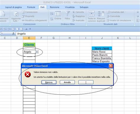 Excel Easy Excel Facile Come Funziona Convalida Dati Come Si Usa