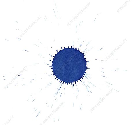 Ink Spot Stock Image C0097471 Science Photo Library