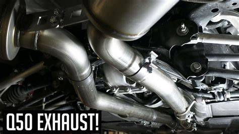 Infiniti Q50 30t Mbrp Exhaust Review And Install Diy Youtube