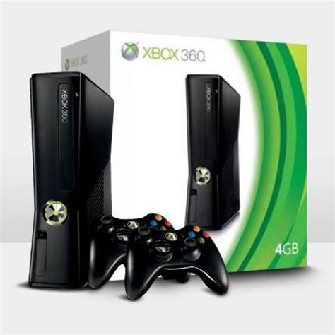 Xbox 360 Slim Microsoft Black Shopee Brasil