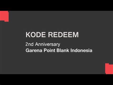 Scopri ricette, idee per la casa, consigli di stile e altre idee da provare. Kode Redeem Kotak Ultah PB Garena 30 juni 2017 - YouTube