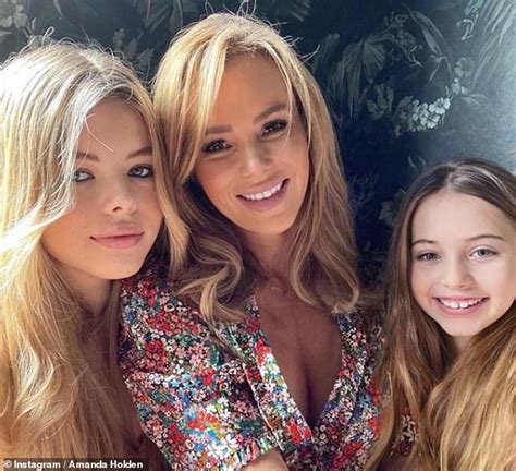 Amanda Holden Shares A Sweet Snap Of Lookalike Daughters Lexi And