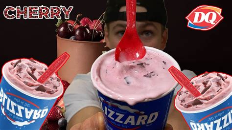 NEW DAIRY QUEEN SUMMER BLIZZARD REVIEW Very Cherry CHIP YouTube