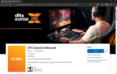 Dts Immersive Sound Is Now Available Through The Microsoft Store