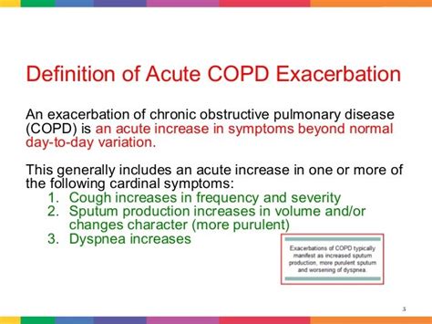 Management Of Acute Exacerbztions Of Copd At Home