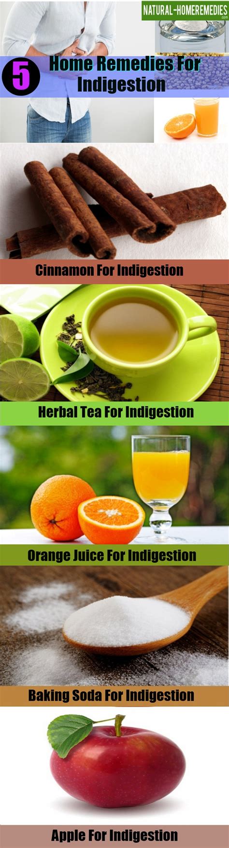 Top 5 Home Remedies For Indigestion Natural Home Remedies And Supplements