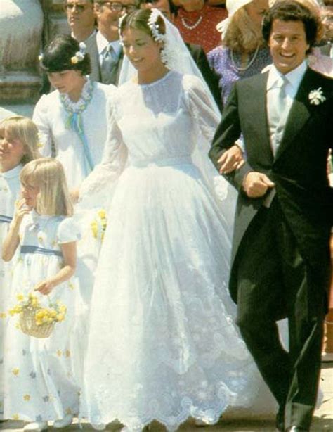 Princess Caroline 1978 Princess Caroline Royal Wedding Gowns