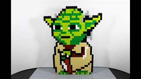 How To Build Lego Yoda Star Wars Speed Build Youtube