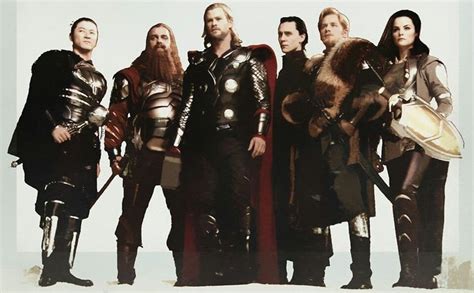 Thor, Loki, Lady Sif, & the Warriors Three | Marvel superheroes, Loki
