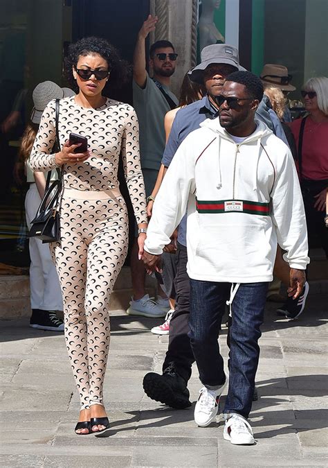 Kevin Hart Wife Eniko Enoy Lunch On Venice Getaway Photos