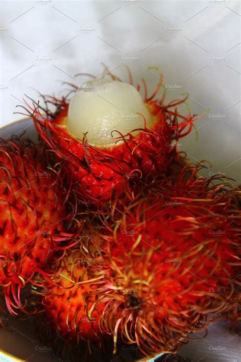 Rambutan Se Asias Hairy Fruit High Quality Food Images ~ Creative