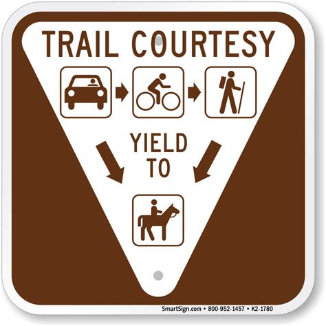 Trail Signs Hiking Signs Hiking Trail Symbols And Trail Markers