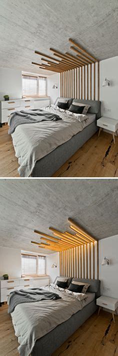 Contemporary, sleek dining room with rustic wood plank ...