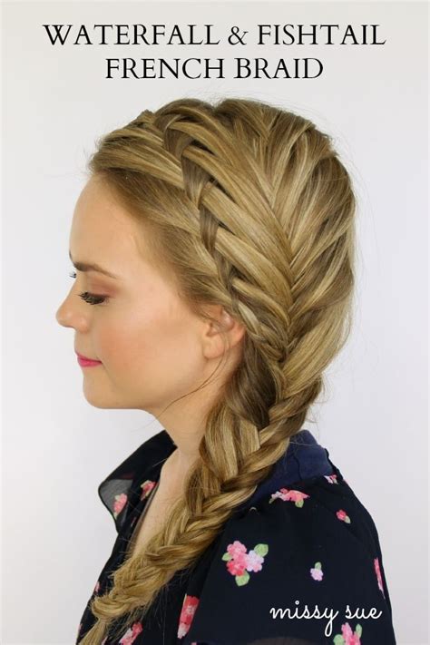 11 Waterfall French Braid Hairstyles Long Hair Ideas Pop Haircuts