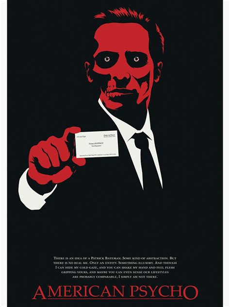 We did not find results for: "American Psycho: There Is An Idea of a Patrick Bateman ...