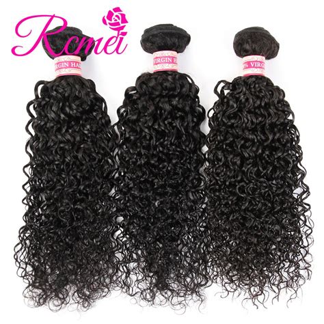 Rcmei Hair Peruvian Virgin Hair Bundles Lot Kinky Curly Hair
