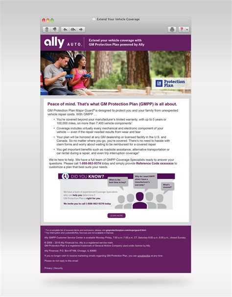 Ally Auto Email Campaign by Melody Richmond on Dribbble