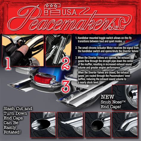 33 new & refurbished from $863.95. Harley Davidson Street Glide 2009-Up Exhaust Peacemaker ...