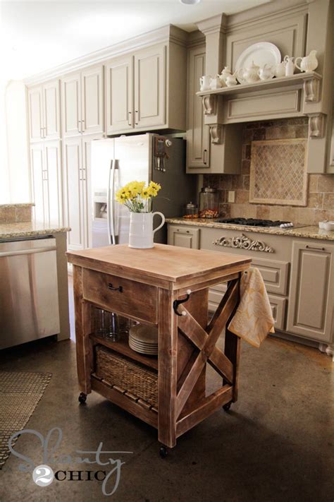 Rolling Kitchen Island Woodworking Plan From Wood Magazine